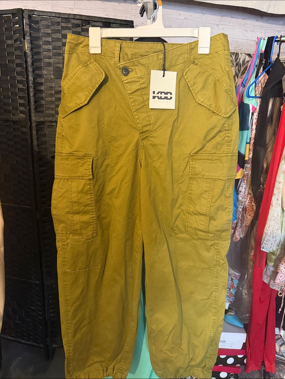 Women’s Olive Green Cargo Pants
